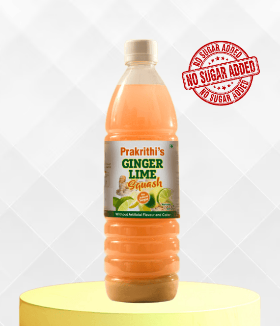 Ginger Lime Squash (Sugarless)